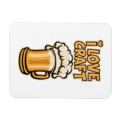 Magnet Flexible I Love Craft Beer (Horizontal)