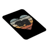 Magnet Flexible I Love Cuban Bongo Drums (Côté Droit)