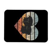 Magnet Flexible I Love Cuban Bongo Drums (Horizontal)