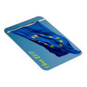 Magnet Flexible I love EU (Côté Droit)