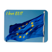 Magnet Flexible I love EU (Horizontal)