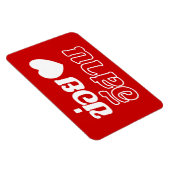 Magnet Flexible I Love Isaan ♦ Written in Thai Isan Dialect ♦ (Côté Droit)