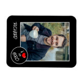 Magnet Flexible I Love My Bro, Custom Photo - Personnalisé (Horizontal)