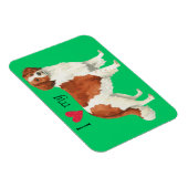 Magnet Flexible I love my kooikerhondje (Côté Droit)