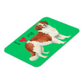 Magnet Flexible I love my kooikerhondje (Côté Gauche)