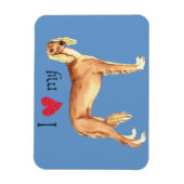 Magnet Flexible I Love my Saluki (Vertical)