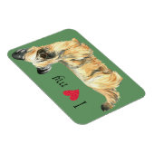 Magnet Flexible I Love my Skye Terrier (Côté Droit)