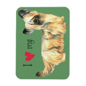 Magnet Flexible I Love my Skye Terrier (Vertical)