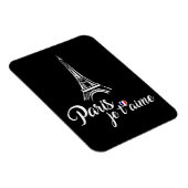 Magnet Flexible I Love Paris Je t'aime (Côté Droit)