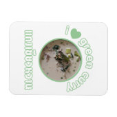 Magnet Flexible I Love Thai Green Curry ... Thaïlande (Horizontal)