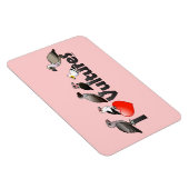 Magnet Flexible I Love Vultures (Afrique) (Côté Droit)