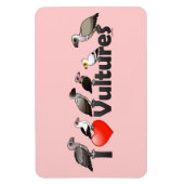 Magnet Flexible I Love Vultures (Afrique) (Vertical)
