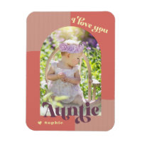 I Love You Tante Retro Photo