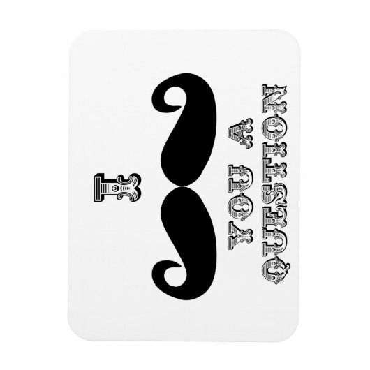 Magnet Flexible I Mustache (Vertical)