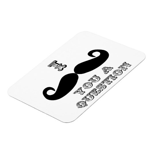 Magnet Flexible I Mustache (Côté Gauche)
