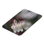 Magnet Flexible I Pierre 4:13 Inspirationnel Floral (Côté Gauche)