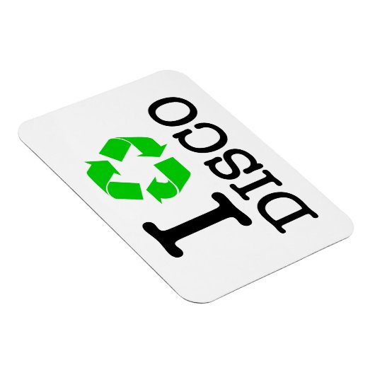 Magnet Flexible I Recycle Disco (Côté Droit)