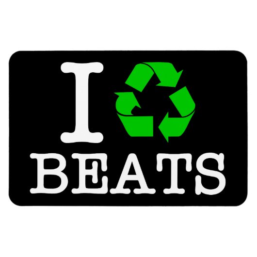 Magnet Flexible I Recycle Les Beats (Horizontal)