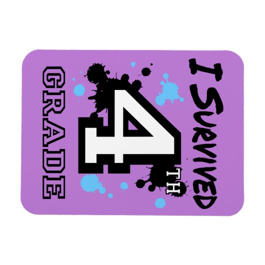 Magnet Flexible I Survie 4e année Flex (Horizontal)