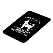 Magnet Flexible I Work Hard So (Côté Gauche)