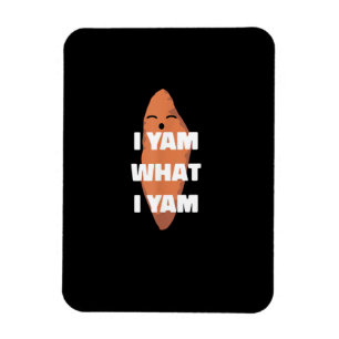Magnet Flexible I Yam What I Yam - Danser de la pomme de terre dou