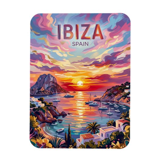 Magnet Flexible Ibiza Espagne (Vertical)