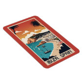 Magnet Flexible Ibiza, Espagne Affiche de voyage (Côté Droit)