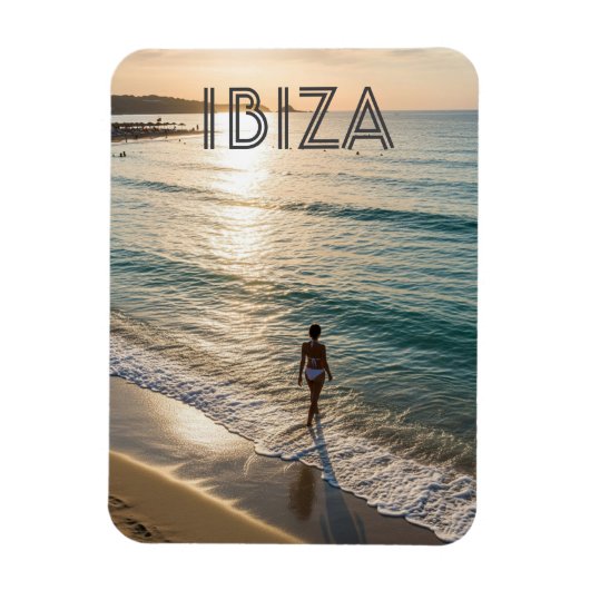 Magnet Flexible Ibiza Espagne Travel (Vertical)