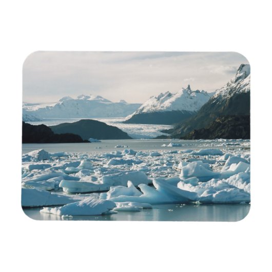 Magnet Flexible Icebergs glaciaires (Horizontal)