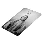 Magnet Flexible Icône amérindienne : Sitting Bull, chef Lakota (Côté Gauche)