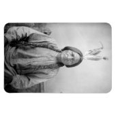 Magnet Flexible Icône amérindienne : Sitting Bull, chef Lakota (Horizontal)