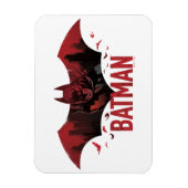 Magnet Flexible Icône Batman Crimson Gotham (Vertical)