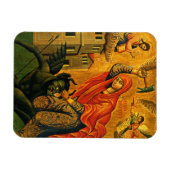 Magnet Flexible Icône de St. Marina (Margaret) (Horizontal)