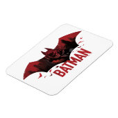 Magnet Flexible Icône gotham de Batman Crimson (Côté Gauche)