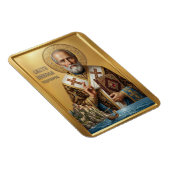 Magnet Flexible icône orthodoxe de saint Nicolas (Côté Droit)