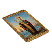 Magnet Flexible icône orthodoxe de saint Nicolas (Côté Droit)
