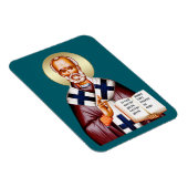Magnet Flexible icône orthodoxe de Saint Nicolas 07 (Côté Droit)