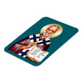 Magnet Flexible icône orthodoxe de Saint Nicolas 07 (Côté Gauche)