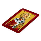 Magnet Flexible Icône orthodoxe Saint Nicolas 09 (Côté Gauche)