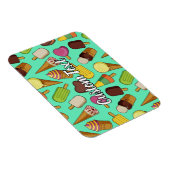 Magnet Flexible Icônes de glace (Côté Droit)