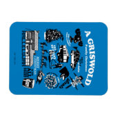 Magnet Flexible Icônes et citations de vacances de Noël (Horizontal)