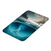 Magnet Flexible Icy Mountain View (Côté Gauche)
