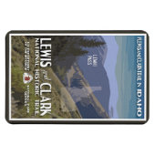 Magnet Flexible Idaho. Lewis & Clark Trail, (Horizontal)