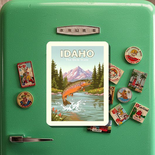 Magnet Flexible Idaho vintage