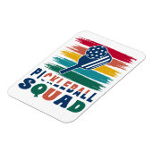 Magnet Flexible Idée cadeau pour joueurs de pickleball (Côté Gauche)