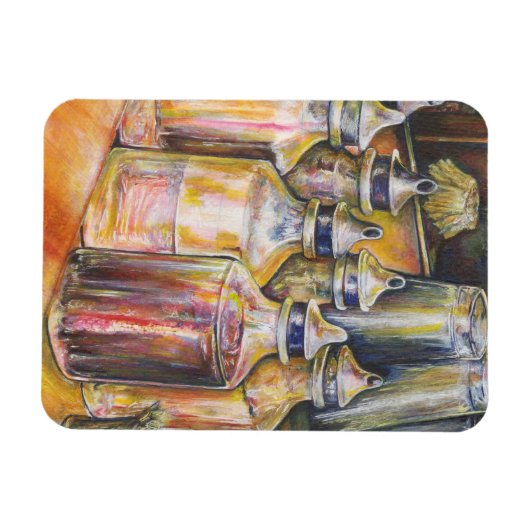 Magnet Flexible Idéography of Golden Light (Horizontal)