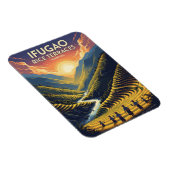Magnet Flexible Ifugao Rice Terrasses Philippines Travel (Côté Droit)