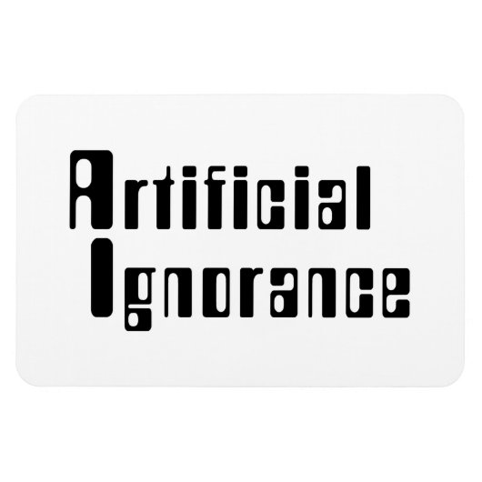 Magnet Flexible Ignorance artificielle (Horizontal)