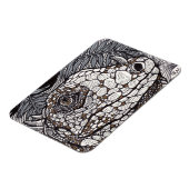 Magnet Flexible Iguana en colère (Côté Gauche)