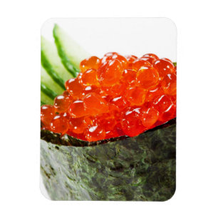 Magnet Flexible Ikura (Saumon Roe) Gunkan Maki Sushi